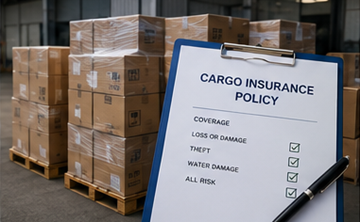 Cargoverzekeringsdekking voor pallets, containers en vervoerde goederen in de logistiek
