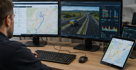 Digitale routeplanning en GPS-tracking systemen voor buitenmaats transport