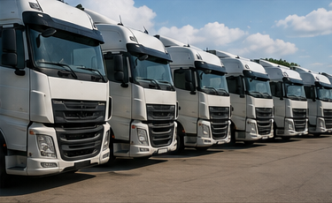 Wagenparkverzekering die meerdere trucks, trailers en commerciële logistieke voertuigen dekt