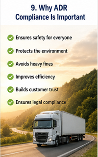 Veilige ADR-transportoperatie in Europa met compliance en professionele logistiek voor gevaarlijke goederen