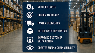 Efficiënte magazijnprocessen die logistiek en supplychainprestaties verbeteren