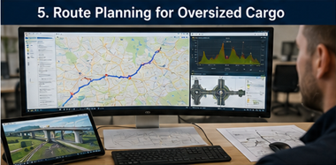 Digitale routeplanning en infrastructuuranalyse voor transport van exceptionele lading