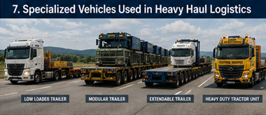 Diepladertrailers modulaire trailers en zwaartransporttrucks die exceptionele lading vervoeren