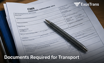 CMR-transportdocument factuur logistiek papierwerk Europa vrachtdocumentatie