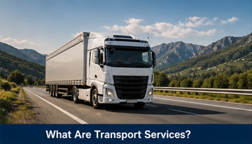 Europees logistiek netwerk met vrachtwagens, magazijnen en verbonden transportroutes tussen steden