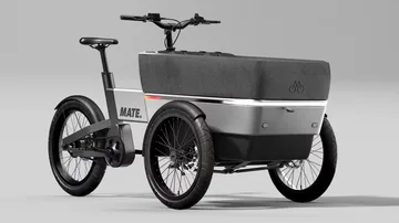 Vervoerder Fiets Bike e-Cargo in Brussel België